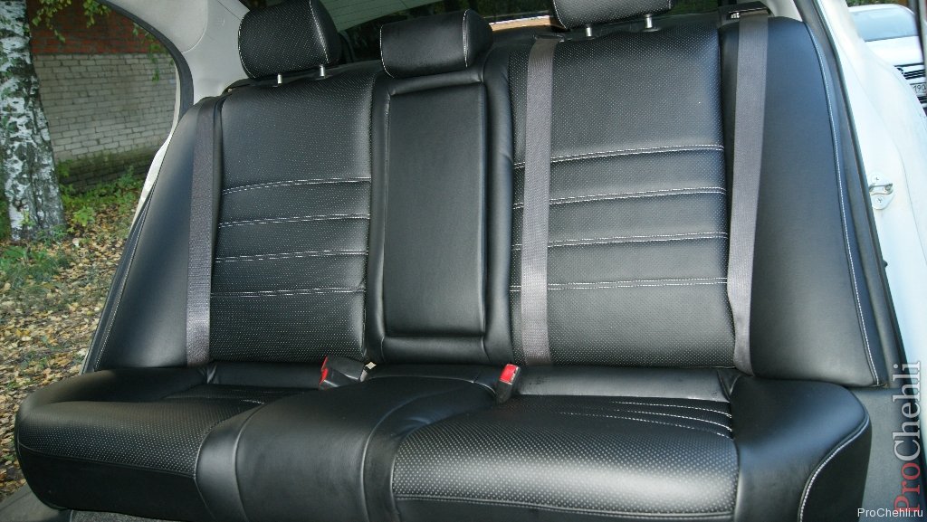 Авточехлы из экокожи для Honda Civic 4d №1