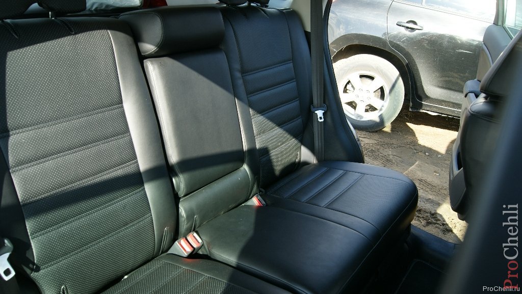 Honda CR-V 2013 - топовые авточехлы, перетяжка сидений №3