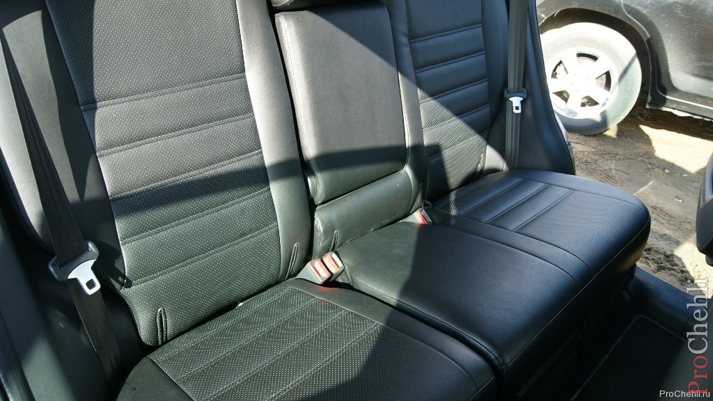 Honda CR-V 2013 - топовые авточехлы, перетяжка сидений №4