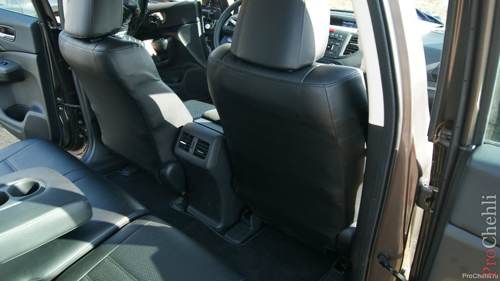 Honda CR-V 2013 - топовые авточехлы, перетяжка сидений №7