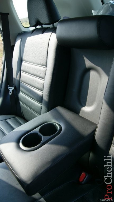 Honda CR-V 2013 - топовые авточехлы, перетяжка сидений №9