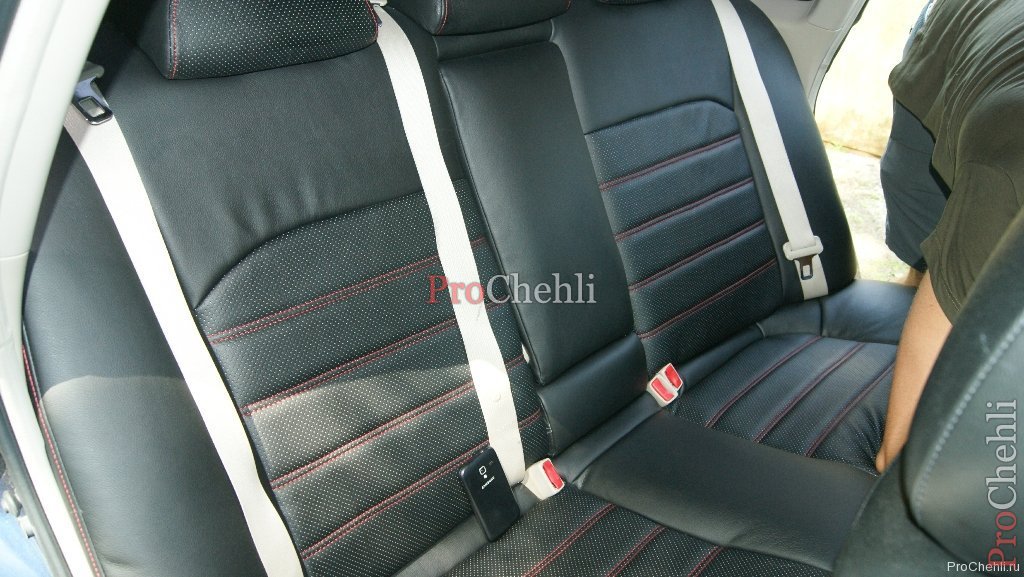 Чехлы из экокожи для сидений Subaru Legacy №3