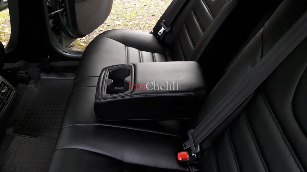 Черные каркасные авточехлы уровня перетяжки для сидений Toyota Camry 6 от prochehli.ru