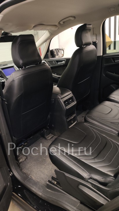 Чехлы для Ford S-Max 2 поколения из экокожи №7